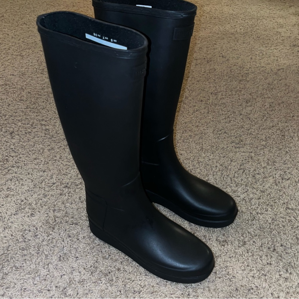 Hunter Black Women's Winter & Rain Boots